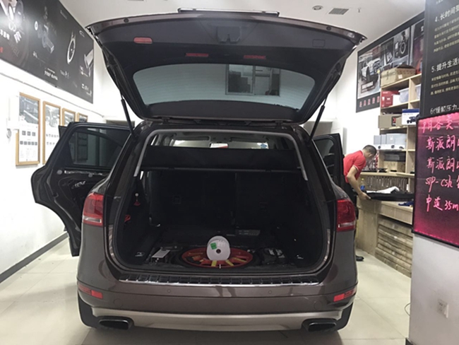 车改坊南昌店升级大众途锐升级德国ETON，有趣的