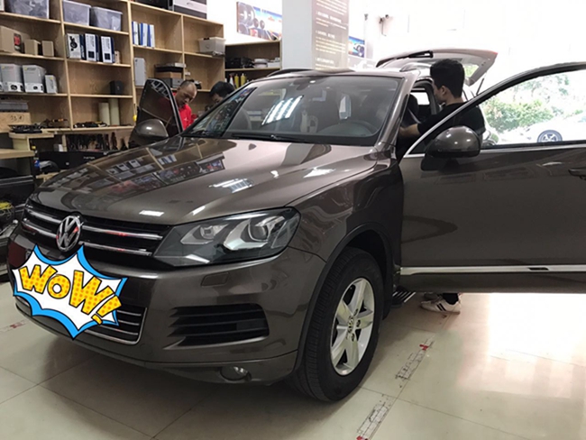 车改坊南昌店升级大众途锐升级德国ETON，有趣的