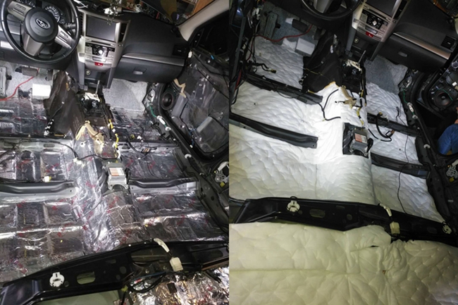 车改坊深圳店斯巴鲁升级ETON+ARC+全车比柯隔音，值得一看（收藏篇）