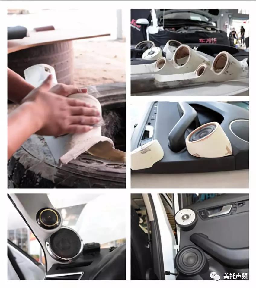 两台PS8，30W重金打造-车改坊武汉店为奥迪Q5音响升级美国Hybrid Audio