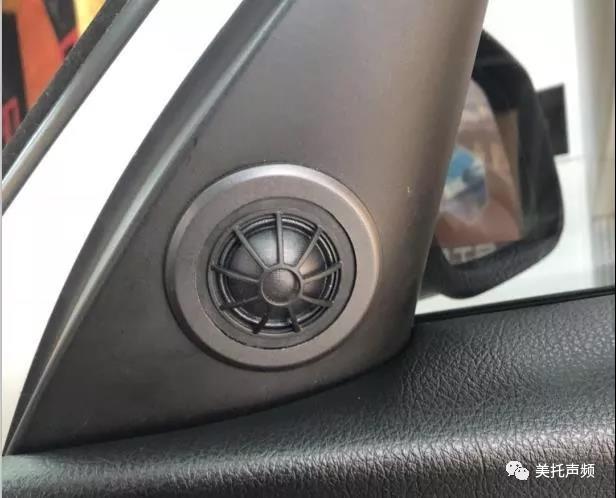 这套音响只有原车才懂-车改坊合肥店为宝马汽车音响升级德国伊顿专车专用