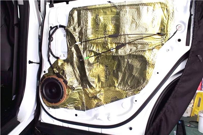 伊顿POW三分频撞见霸克同轴，真的很享受-车改坊武汉店为丰田汉兰达汽车音响升级