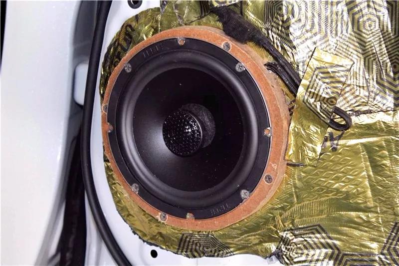 伊顿POW三分频撞见霸克同轴，真的很享受-车改坊武汉店为丰田汉兰达汽车音响升级