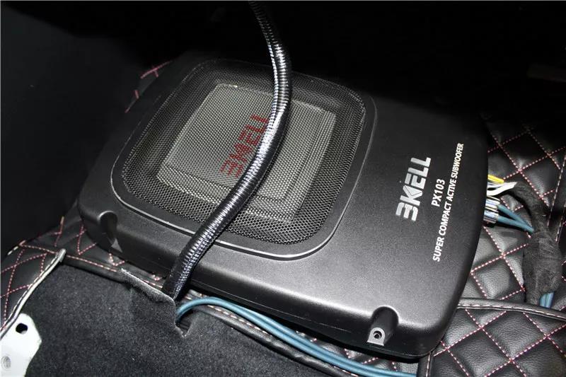 伊顿POW三分频撞见霸克同轴，真的很享受-车改坊武汉店为丰田汉兰达汽车音响升级