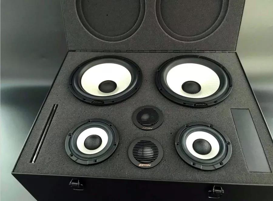 40W重金打造-车改坊常熟店大众polo汽车音响升级德国伊顿CORE系列