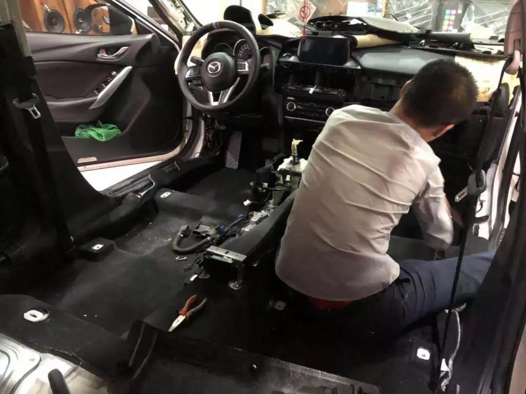 发烧级体验很赞！-西安蓝天汽车影音马自达汽车音响升级德国伊顿MAS三分频