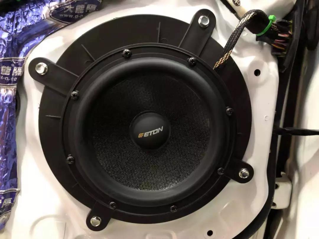 发烧级体验很赞！-西安蓝天汽车影音马自达汽车音响升级德国伊顿MAS三分频