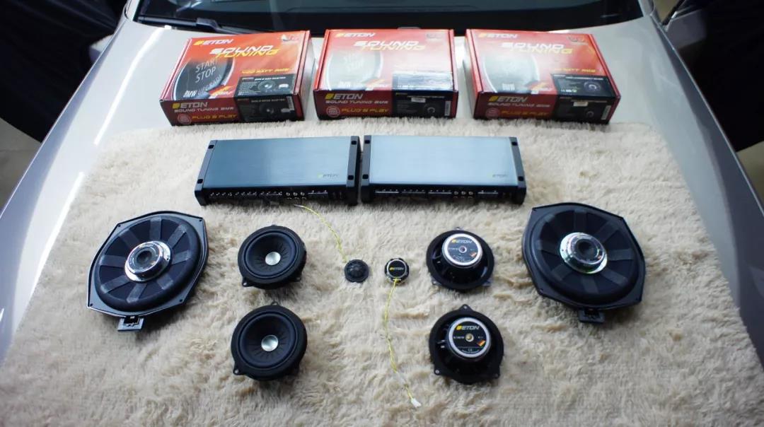 轻松改，满意听-车改坊广州声扬店宝马5系汽车音响无损升级ETON宝马专车专用