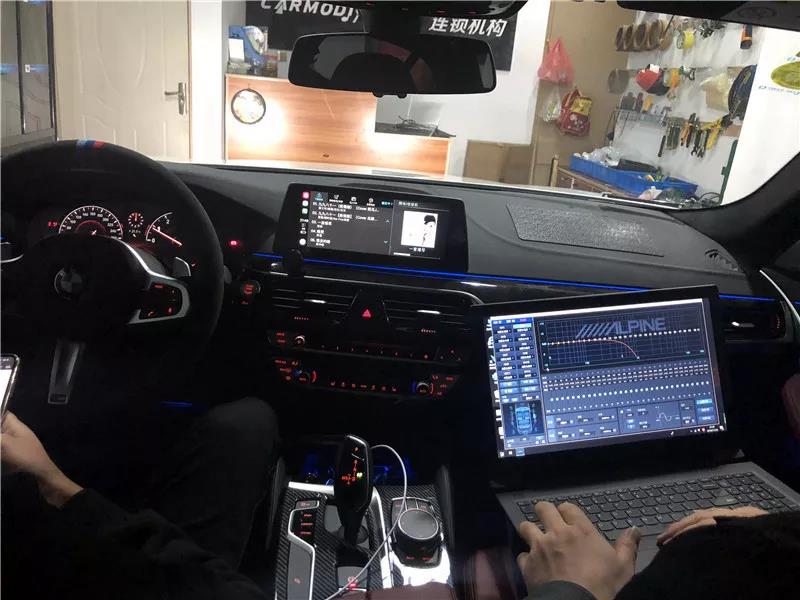 无损照样HIFI-车改坊武汉店宝马5系汽车音响升级德国ETON宝马专车专用