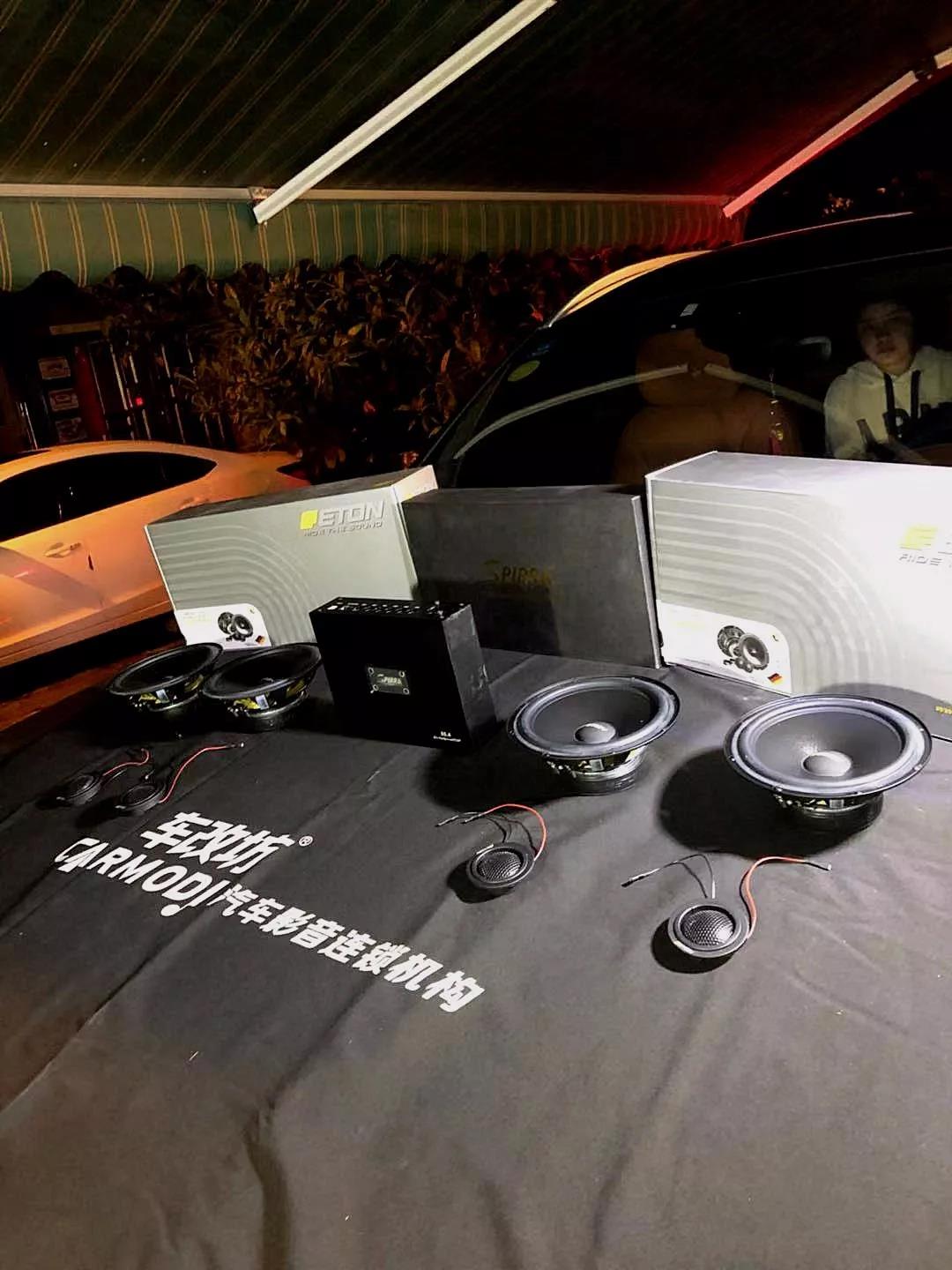 原来豪车音响也弱！-车改坊义乌店玛莎拉蒂汽车音响升级德国ETON