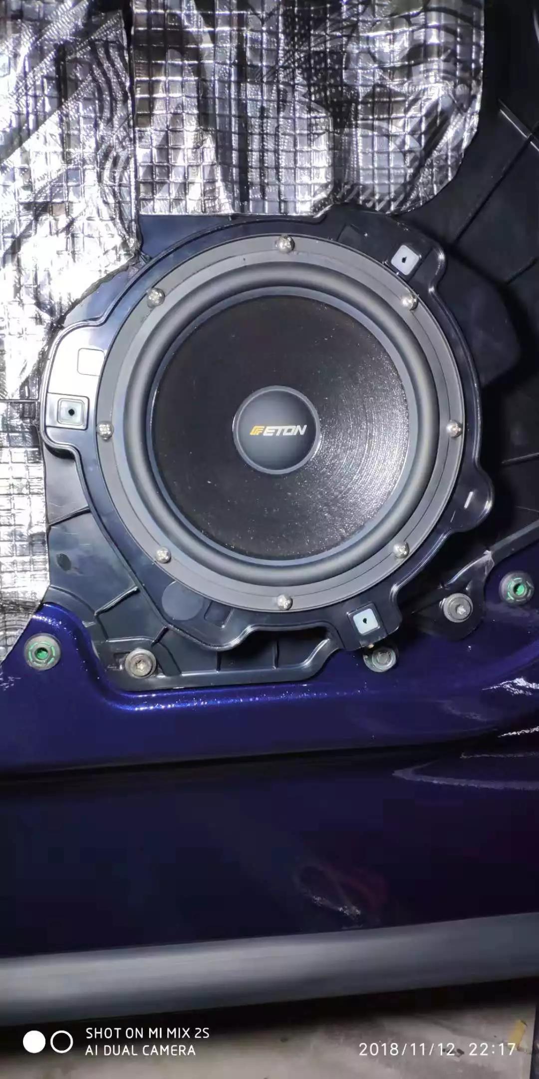 原来豪车音响也弱！-车改坊义乌店玛莎拉蒂汽车音响升级德国ETON