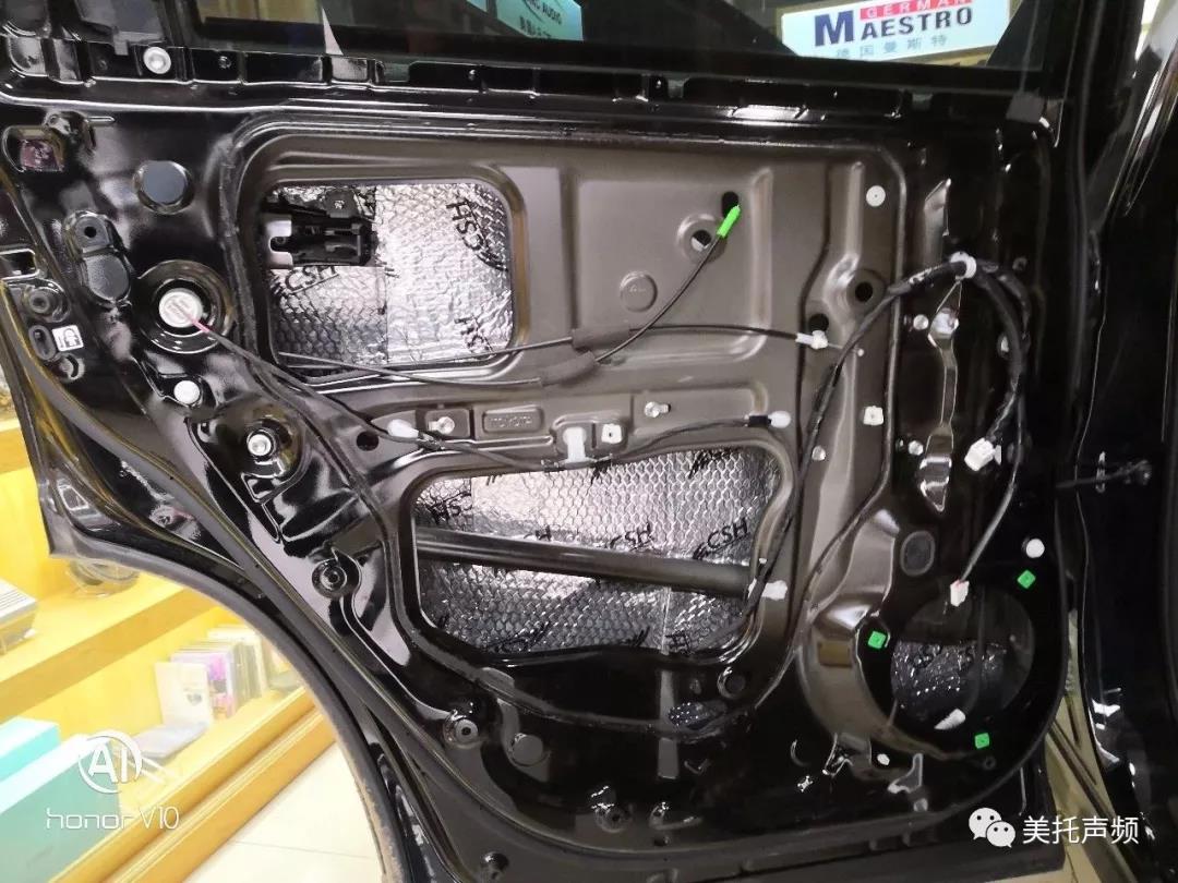 音乐同行，惬意满满-车改坊郑州卡卡汽车音响店汉兰达音响升级美国BKELL