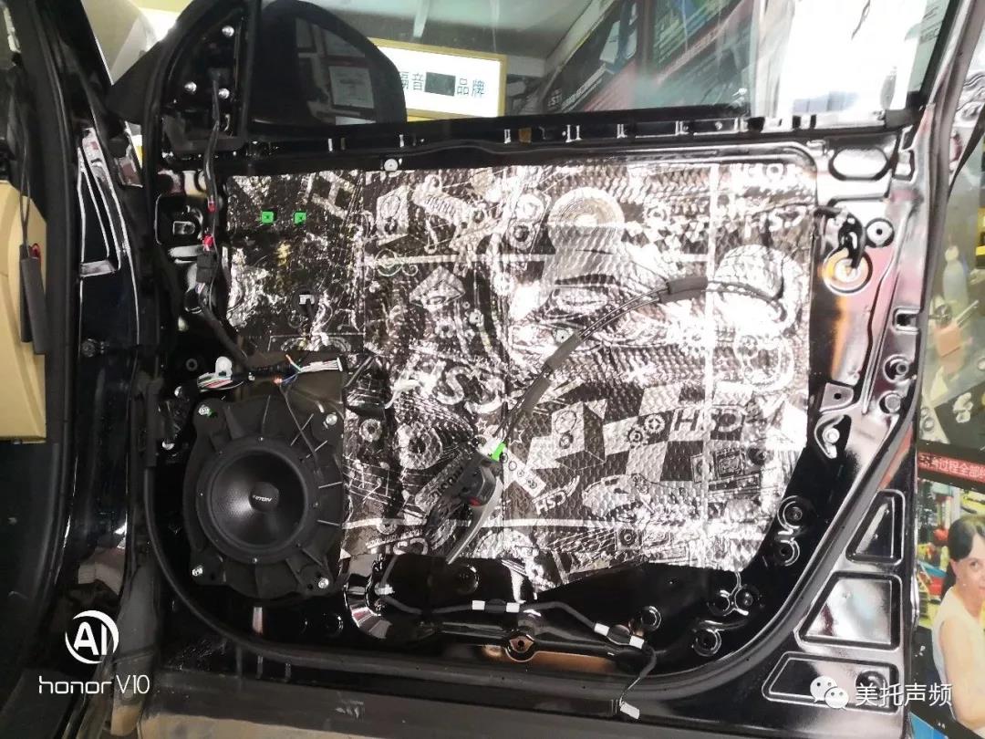 音乐同行，惬意满满-车改坊郑州卡卡汽车音响店汉兰达音响升级美国BKELL