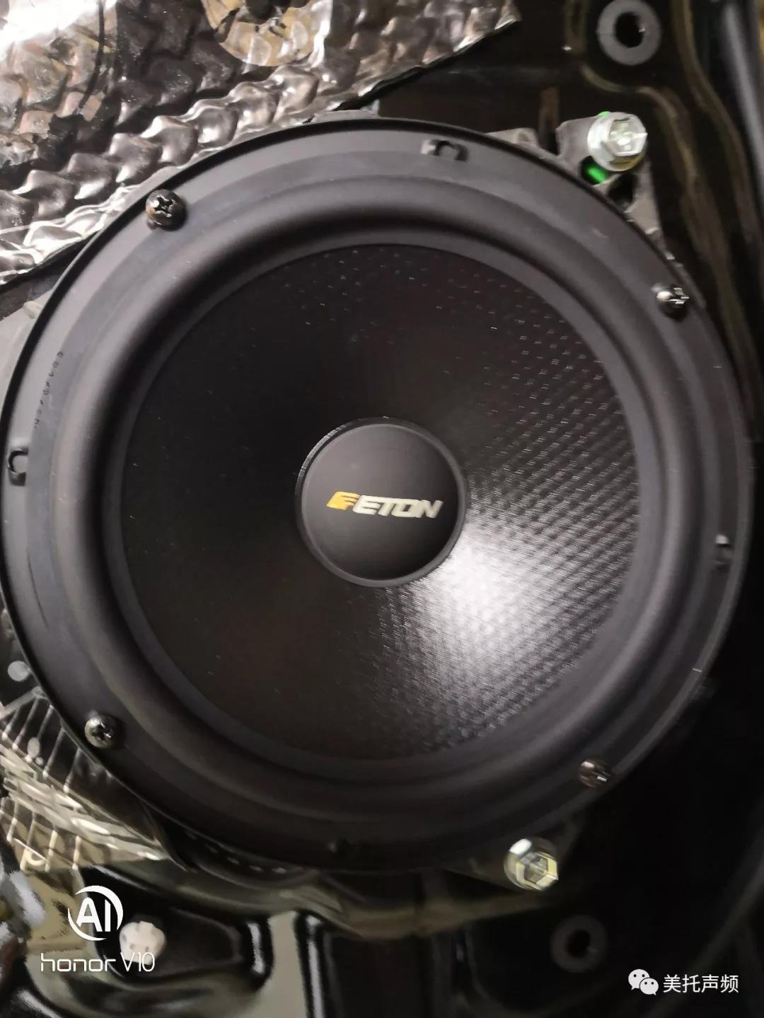 音乐同行，惬意满满-车改坊郑州卡卡汽车音响店汉兰达音响升级美国BKELL