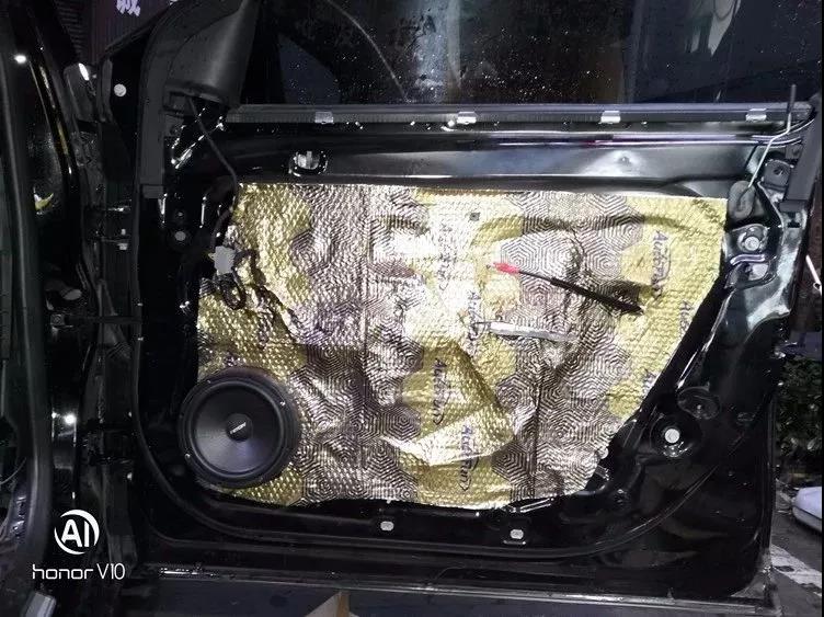 创经典之声-车改坊郑州卡卡汽车音响店君威汽车音响升级ETON两分频