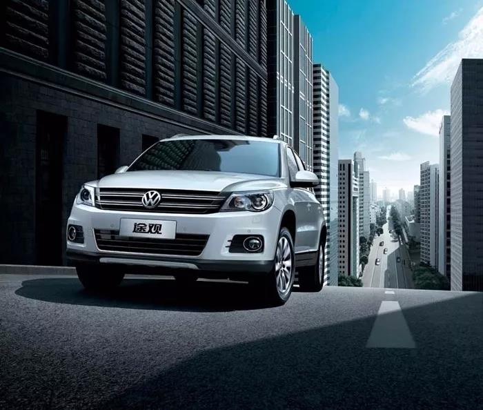 大众途观遇上美国霸克！车主说这样改很好听