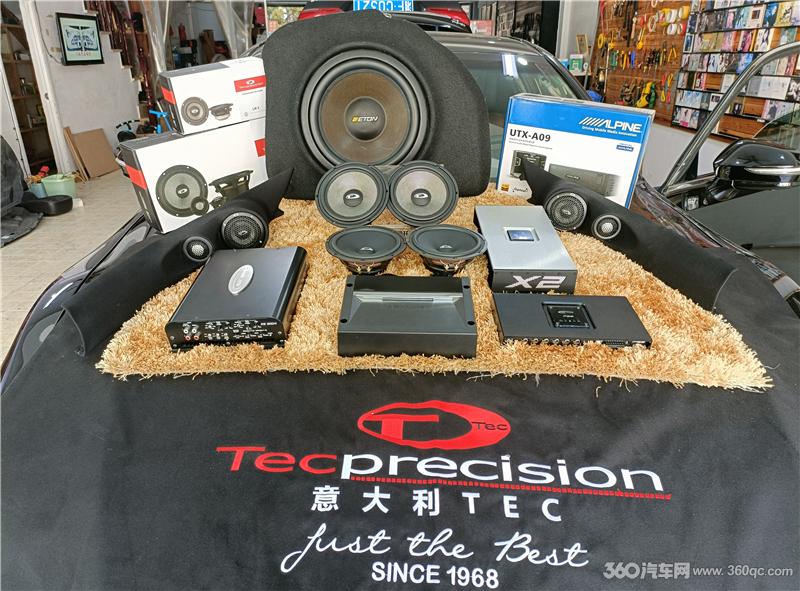 岳阳朋辉改装丰田皇冠 聆听意大利TEC体验真实饱满的发烧靓音