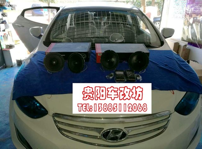 与有荣焉 车改坊汽车影音连锁现代朗动改装霸克