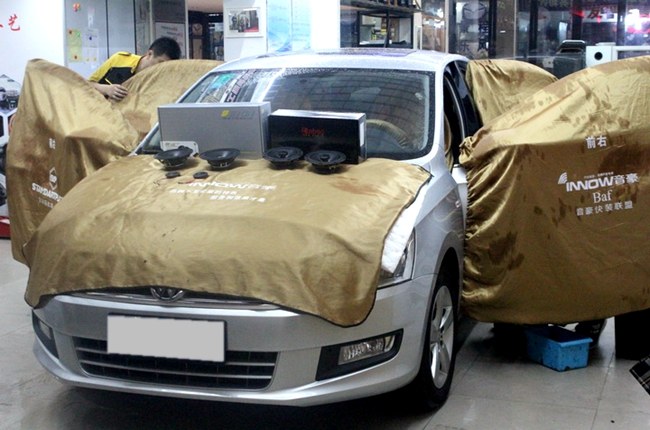 一念倾城 上海音豪大众帕萨特改装德国ETON音响