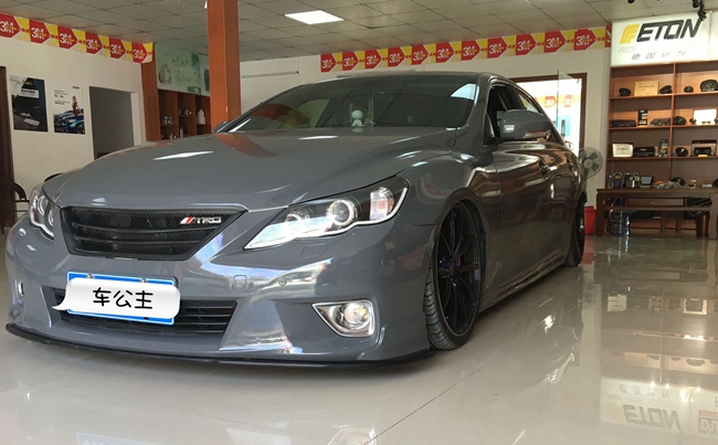 第二恋人 化州车公主丰田锐志改装德国ETON汽车音