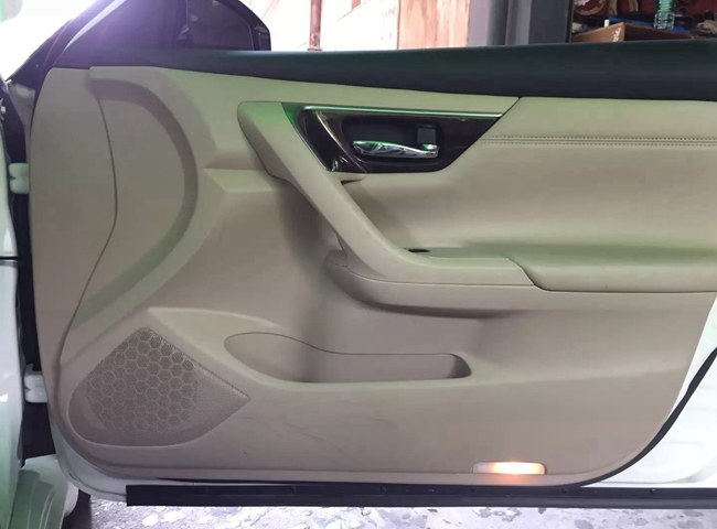 风里雨里我在车上等你 台山车龙日产天籁改装