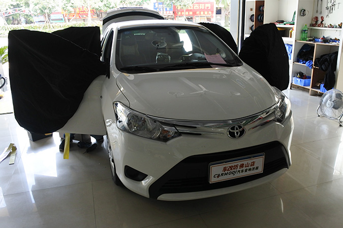 不改怎么行呢？ 车改坊汽车影音连锁丰田威驰改