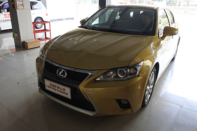 降噪王降低50%噪音 车改坊汽车影音连锁雷克萨斯