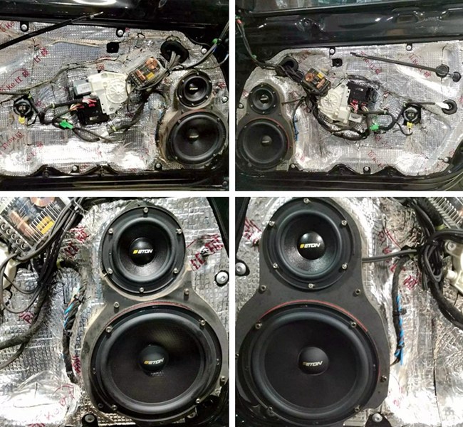 舒心换音响 车改坊汽车影音连锁大众迈腾改装
