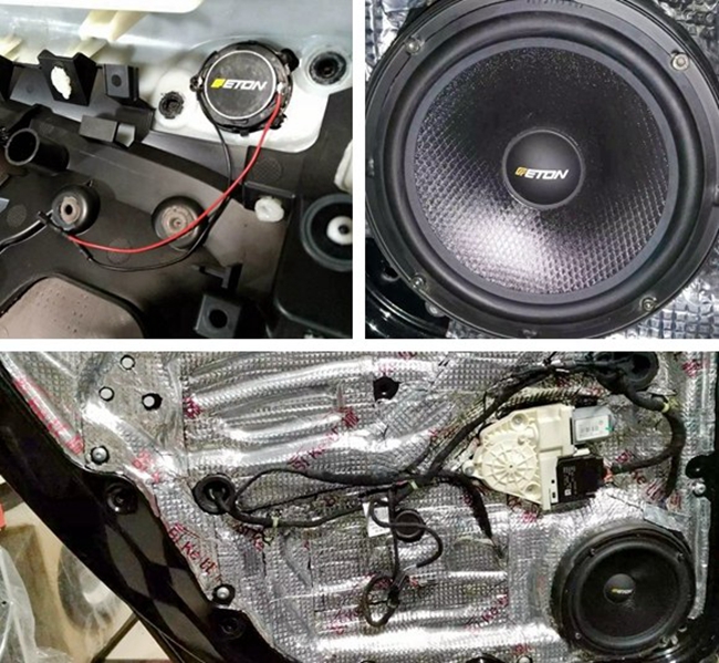 舒心换音响 车改坊汽车影音连锁大众迈腾改装