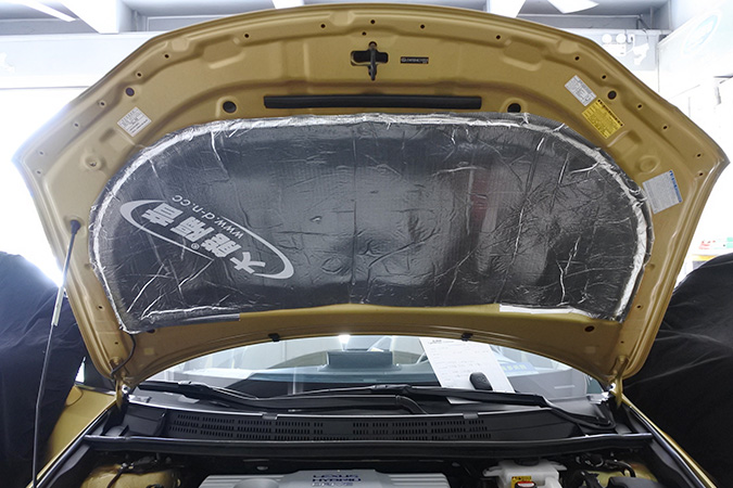 降噪王降低50%噪音 车改坊汽车影音连锁雷克萨斯