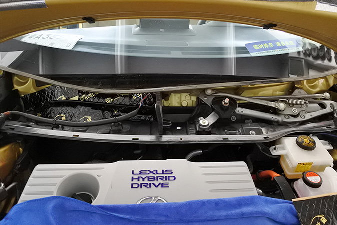 降噪王降低50%噪音 车改坊汽车影音连锁雷克萨斯