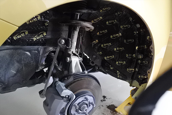 降噪王降低50%噪音 车改坊汽车影音连锁雷克萨斯