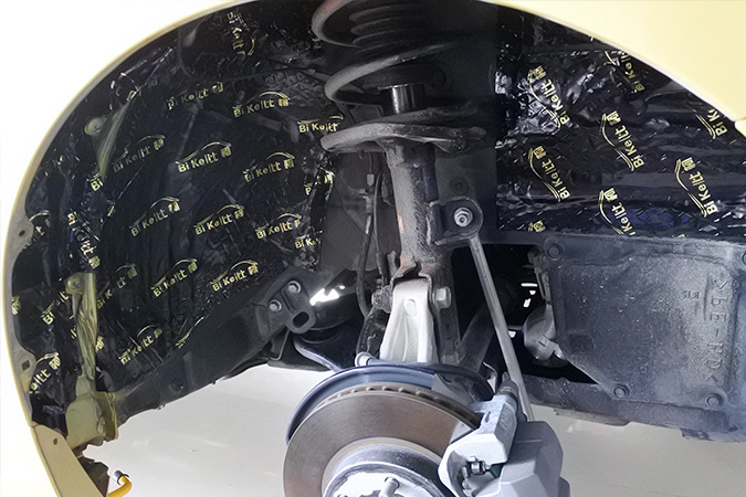 降噪王降低50%噪音 车改坊汽车影音连锁雷克萨斯