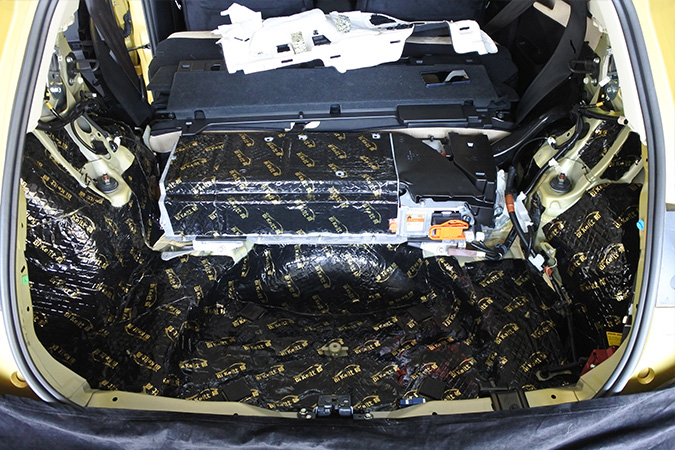 降噪王降低50%噪音 车改坊汽车影音连锁雷克萨斯