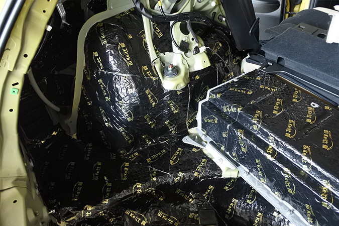 降噪王降低50%噪音 车改坊汽车影音连锁雷克萨斯