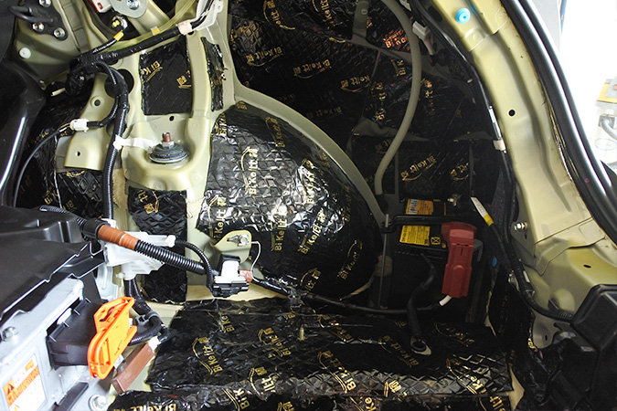 降噪王降低50%噪音 车改坊汽车影音连锁雷克萨斯