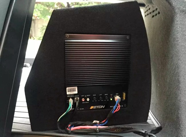 简单的美好 台山车龙奥迪A4改装是德国ETON汽车音