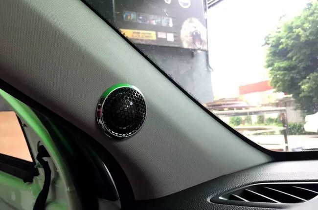 轻改音响更自在 台山车龙现代IX25改装美国霸克音