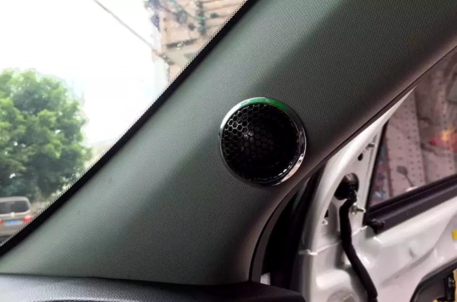 轻改音响更自在 台山车龙现代IX25改装美国霸克音