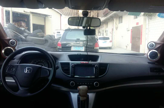 持久才霸气 车改坊汽车影音连锁本田CRV改装美国