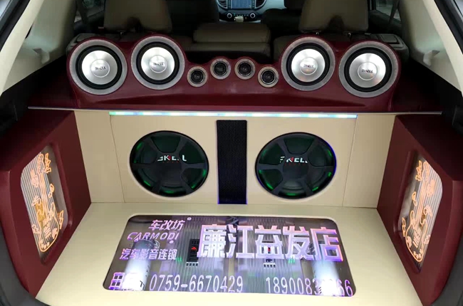 持久才霸气 车改坊汽车影音连锁本田CRV改装美国