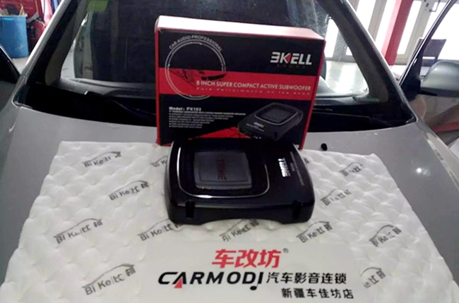 但求岁月静好 车改坊汽车影音连锁现代悦动改装