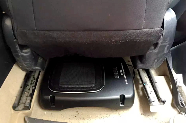 不可替代 台山车龙海马福美来改装美国霸克音响