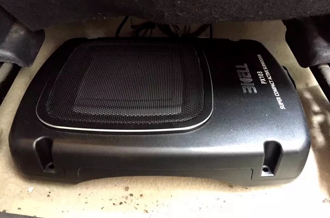 不可替代 台山车龙海马福美来改装美国霸克音响