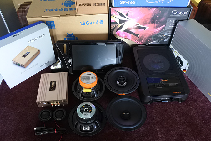 低配变高配 车改坊汽车影音连锁本田哥瑞改装