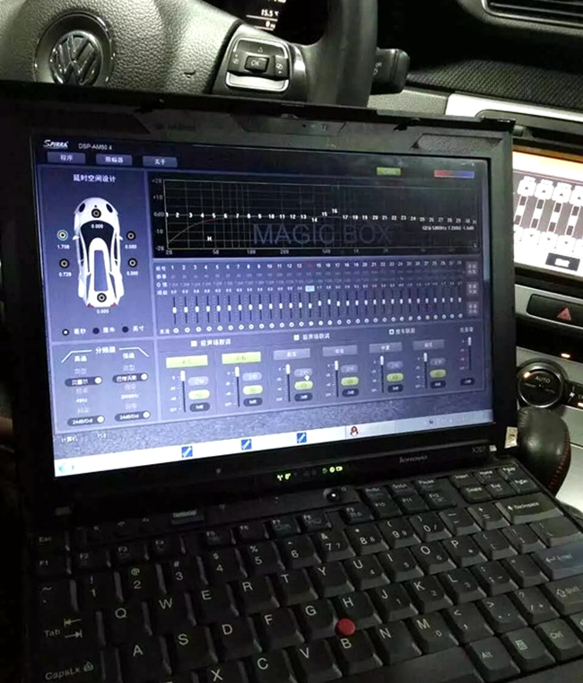 气势不能输 车改坊汽车影音连锁大众迈腾改装