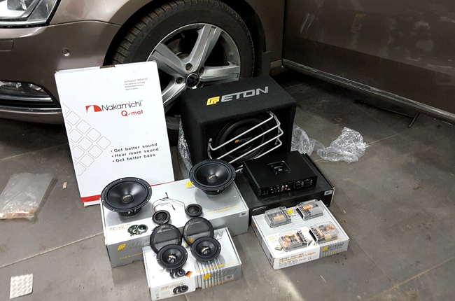 有梦勇敢追 车改坊汽车影音连锁大众迈腾改装