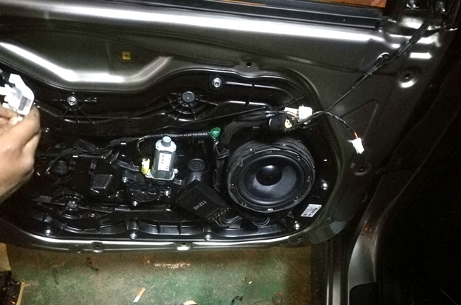 曲韵梦中送 广安华劲现代朗动改装美国霸克音响