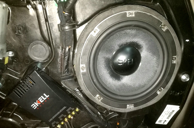 曲韵梦中送 广安华劲现代朗动改装美国霸克音响