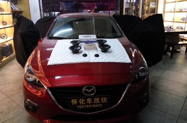 好音乐不独品 车改坊汽车影音连锁马自达昂克赛